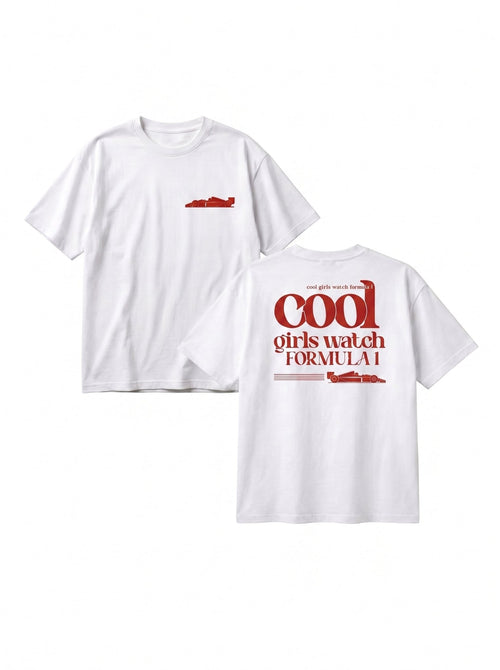 T-Shirt Oversize Cool girls are for f1 - The Squad Wear