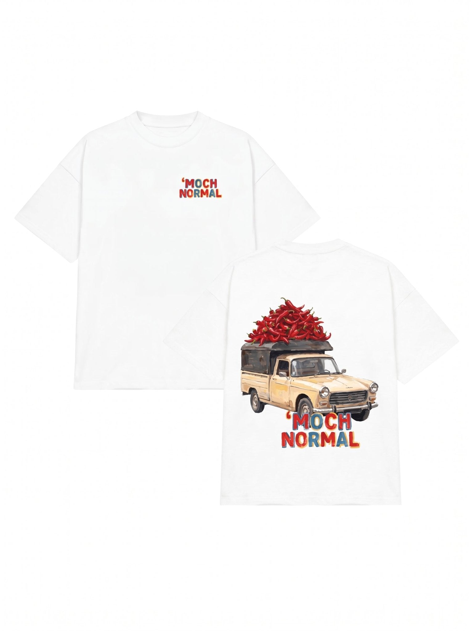 T-shirt Oversize Moch Normal - The Squad Wear