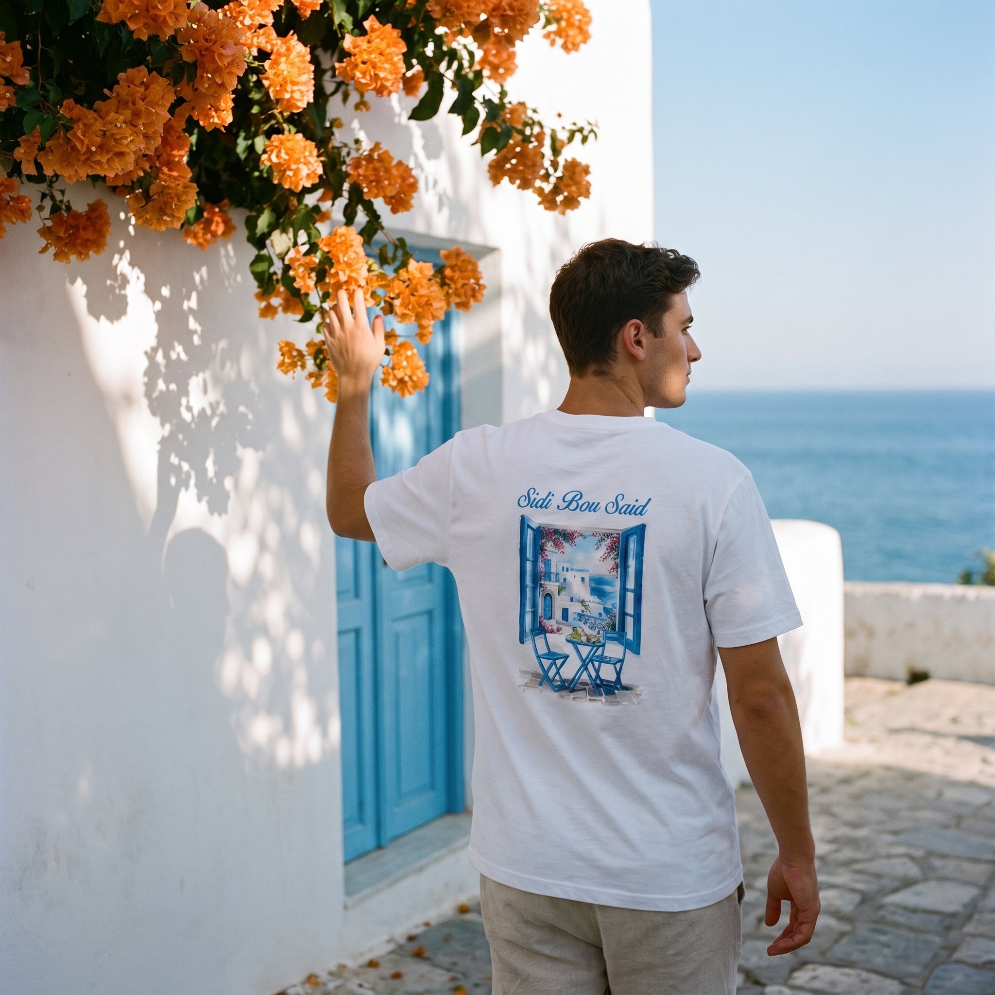 T-shirt sidi bou said - مريول سيدي بوسعيد - The Squad Wear