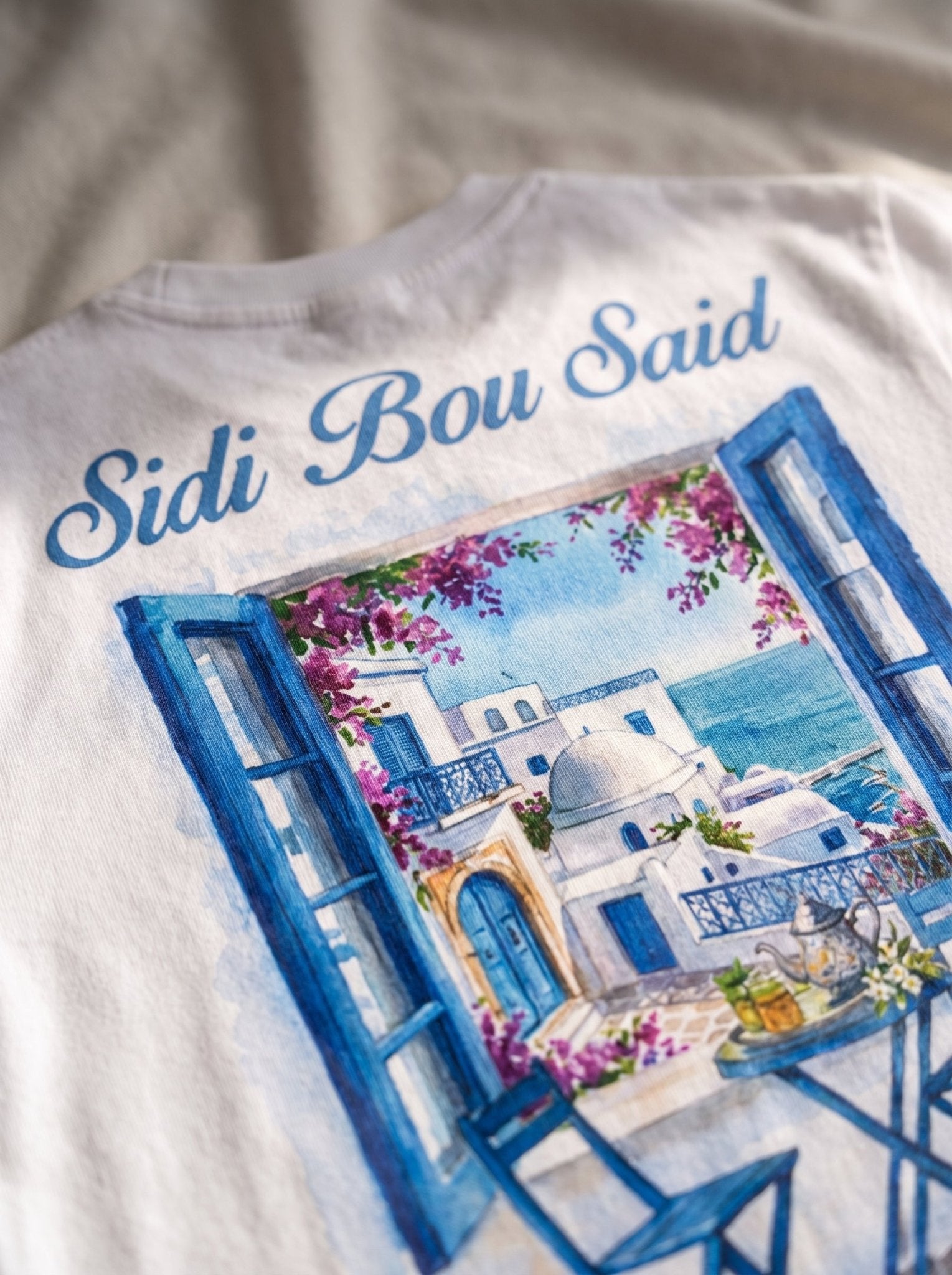 T-shirt sidi bou said - مريول سيدي بوسعيد - The Squad Wear