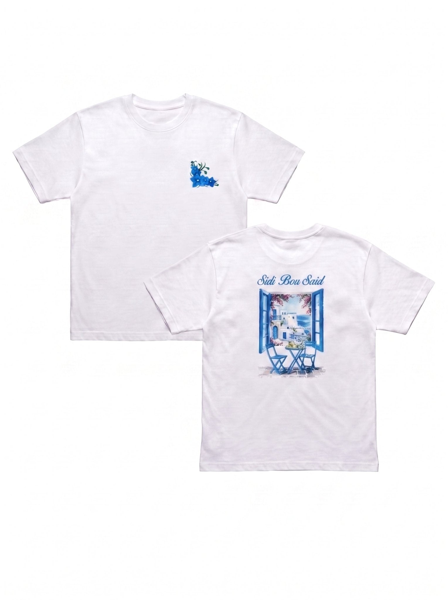 T-shirt sidi bou said - مريول سيدي بوسعيد - The Squad Wear