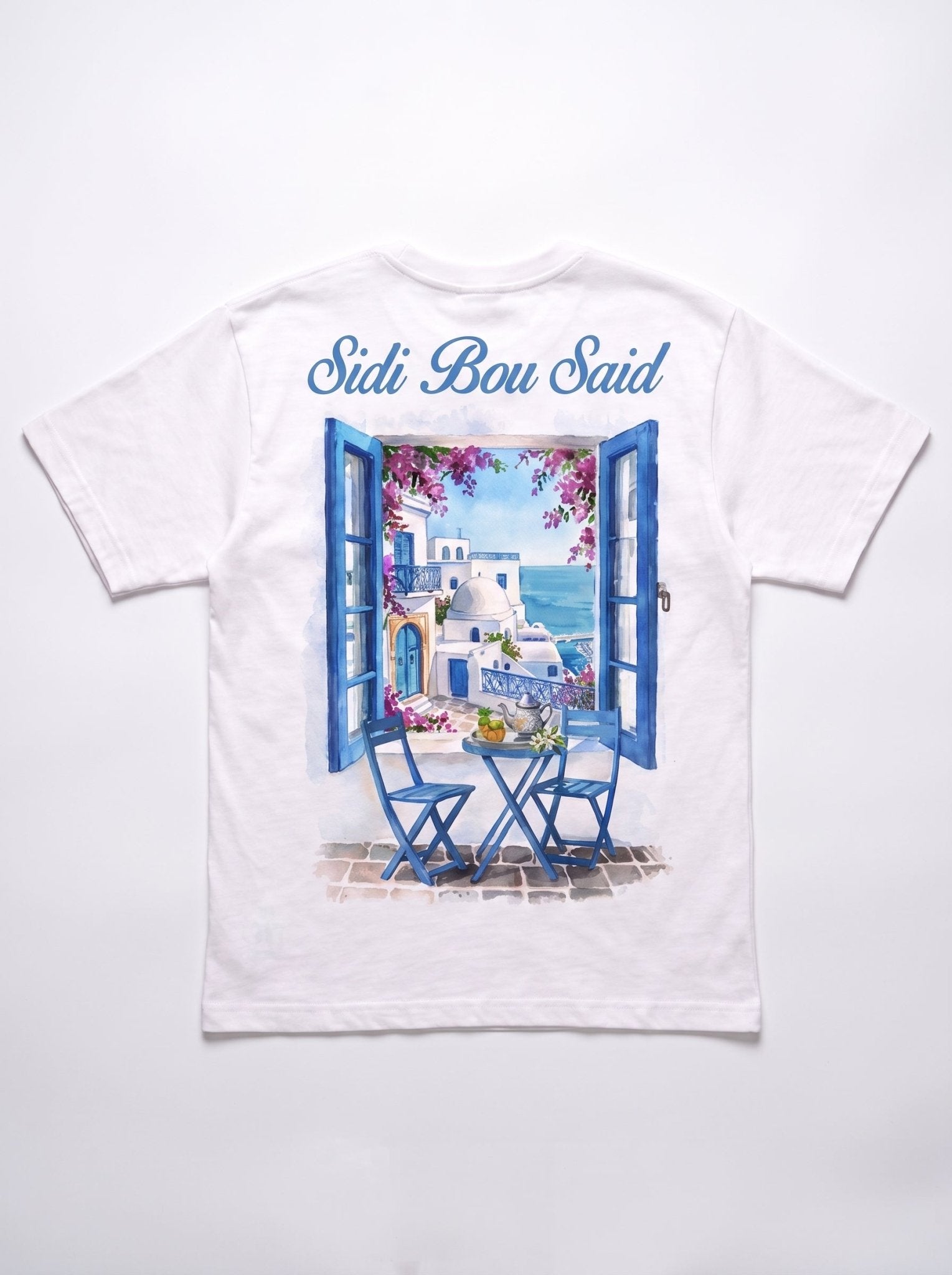 T-shirt sidi bou said - مريول سيدي بوسعيد - The Squad Wear